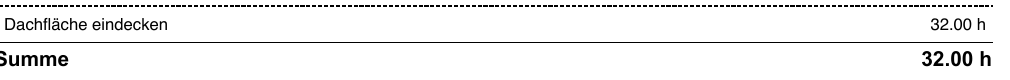 Rapport-PDF: Leistung nur mit Titel